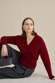 ANVELOP TRİKO HIRKA BORDO