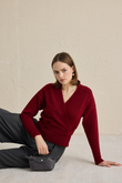 ANVELOP TRİKO HIRKA BORDO