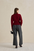 ANVELOP TRİKO HIRKA BORDO