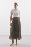 BLOOM PİLİSELİ ETEK FLORAL