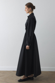 COMPACT ÇIT-ÇITLI MAXI ELBİSE SİYAH