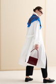 DİK YAKA OVERSIZE TRENÇKOT EKRU