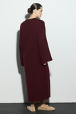 EFFORTLESS TRİKO ELBİSE BORDO