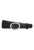 ESKİTME TOKALI SÜET KEMER SİYAH