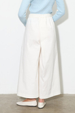 Gabardin Pantolon Etek Ekru