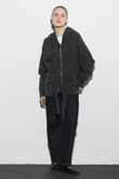 KAPÜŞONLU SWEAT TRİKO HIRKA ANTRASİT