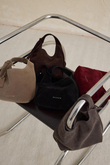 POUCHE SUEDE BAG SİYAH