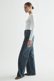 RELAXED KESİM WIDE LEG JEAN İNDİGO