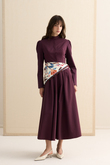 ROYALTY ELBİSE BORDO