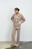 SİMLİ CROP HIRKA VİZON