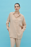 TENCEL İKİLİ TAKIM BEJ