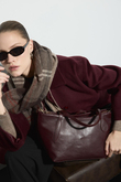URBAN GRACE TOTE BAG BORDO