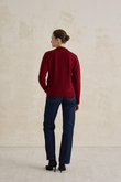VALLEY TRİKO HIRKA BORDO