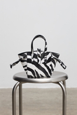 XS Antigone Çanta Zebra Desen