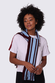 ATKI CASUAL BORDO MAVİ ÇİZGİLİ