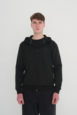 BLACK SWEAT KAPŞONLU