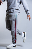 EŞOFMAN ALT 3 İPLİK BORDO MAVİ ŞERİTLİ