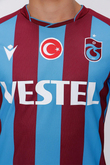 MACRON 2022/23 BORDO MAVİ ÇUBUKLU FORMA