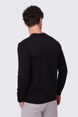 SWEAT BİSİKLET YAKA ÖNÜ SİLİKON TS BASKILI