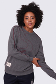 SWEAT KOLU BİYELİ ÖNÜ İÇ LOGO BASKILI