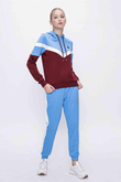 Sweat Retro Victory Desen  Kapşonlu