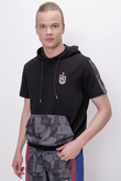 SWEATSHİRT YARIM KOLLU NAKIŞ LOGOLU