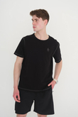 TSHIRT OMUZ VE KOLLARI ZİNCİR DİKİŞLİ