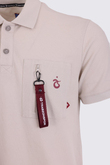 TSHİRT POLO YAKA SOL GÖĞÜS FERMUARLI