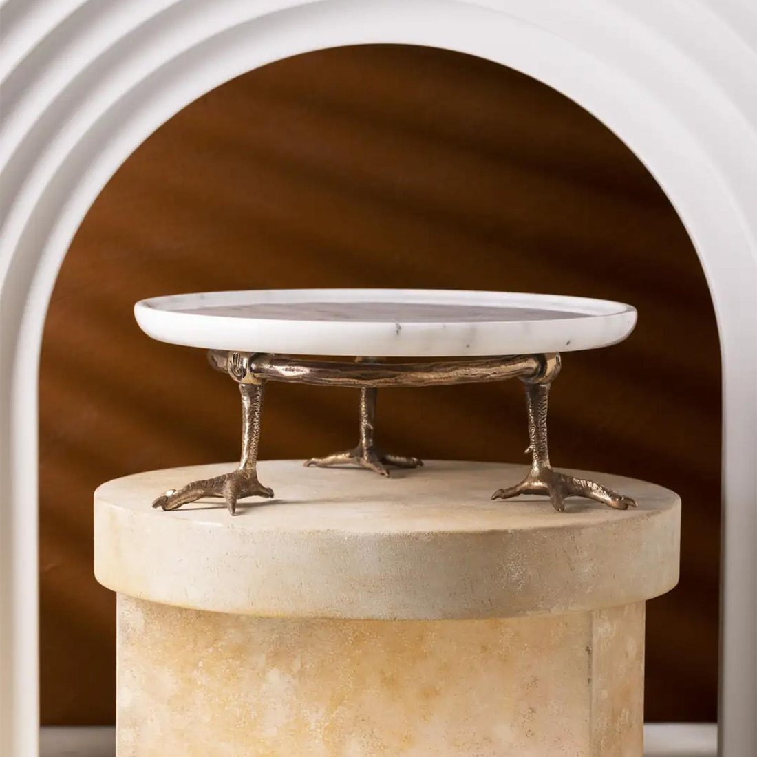 Atelier Terra Madre - ALECTRYON Mermer Servis Tabağı