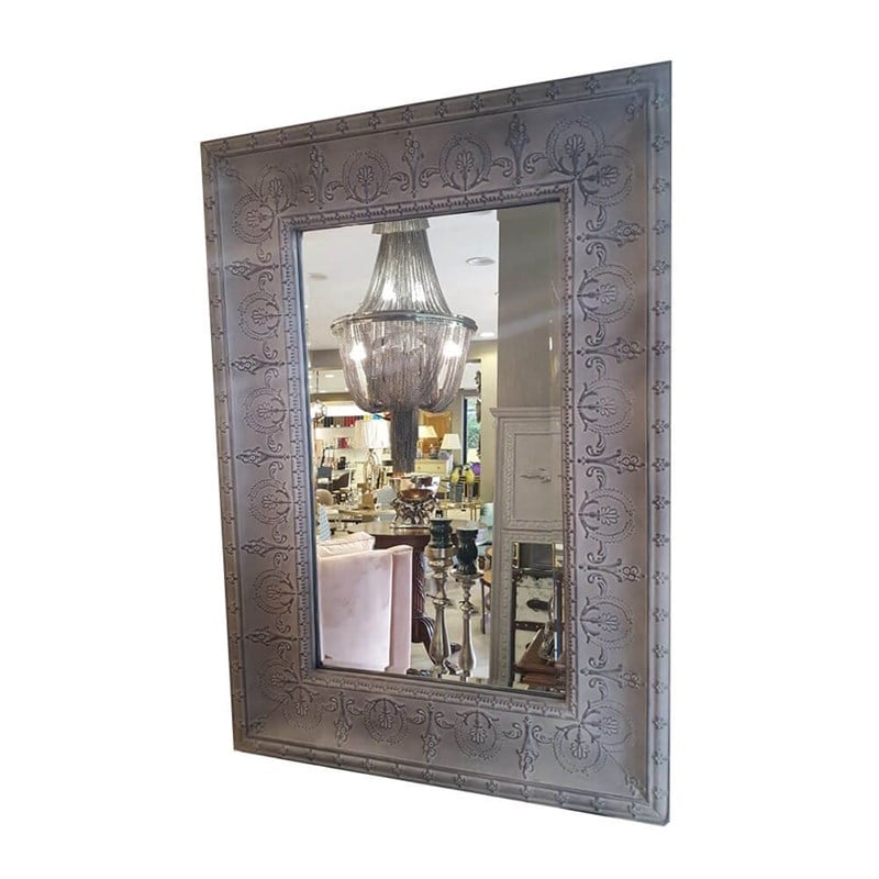 Fancy - Fancy GREY RECT.IRON MIRROR