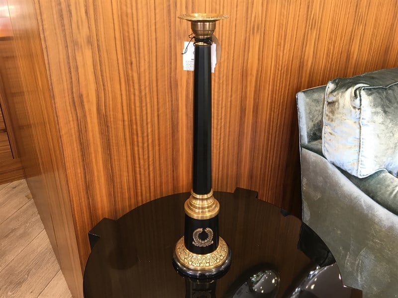 Fancy Candlestıck Black/Gold Rıtz H53