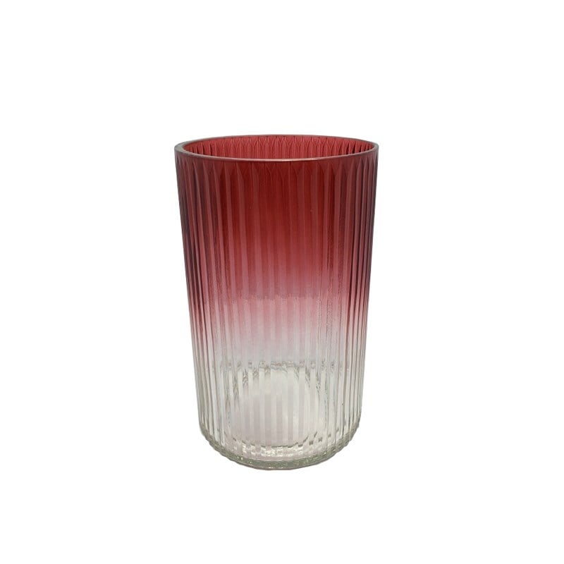 Fancy - Glass Hurricane Dest. Red
