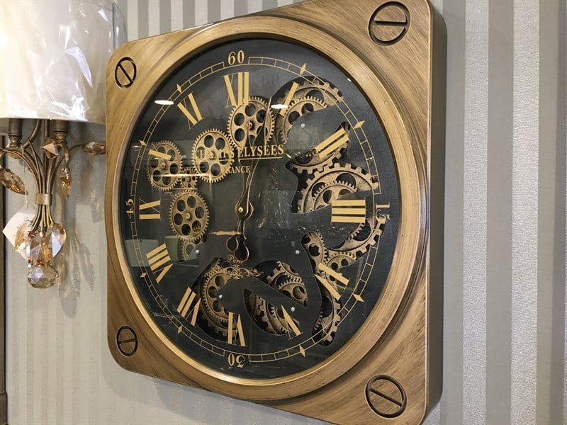 Fancy Wall Clock Champs Elysees