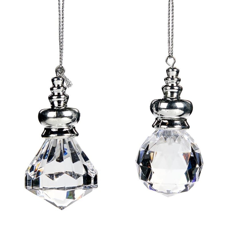 Goodwill - TR24904 FACET BALL/DIAMOND ORN ASS/2 5CM