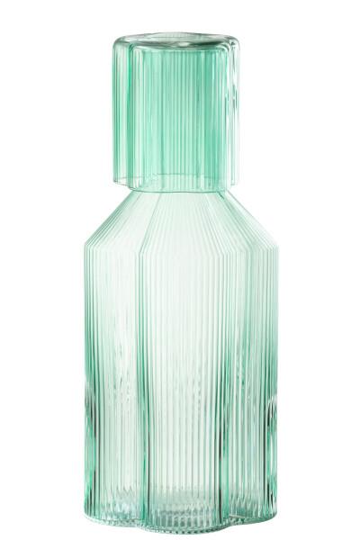 JOLIPA - Jolipa Carafe Fiore Glass Aqua