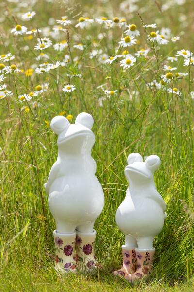 JOLIPA - Jolipa Frog Boots Flowers Ceramic Large