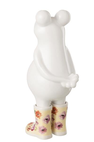 JOLIPA - Jolipa Frog Boots Flowers Ceramic Large