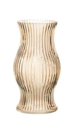 JOLIPA - Jolipa Hurricane Vase Save Glass Peach