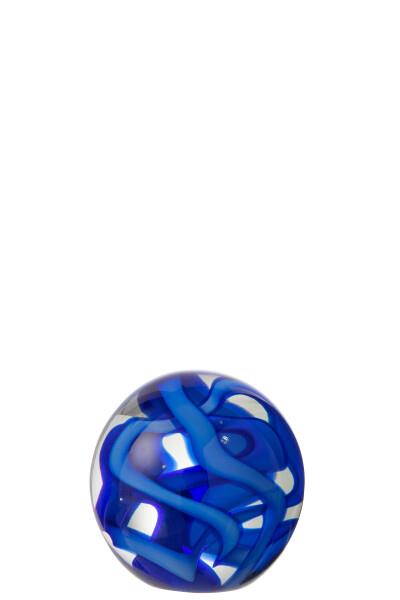 JOLIPA - Jolipa Paperweight Garland Glass Blue Small
