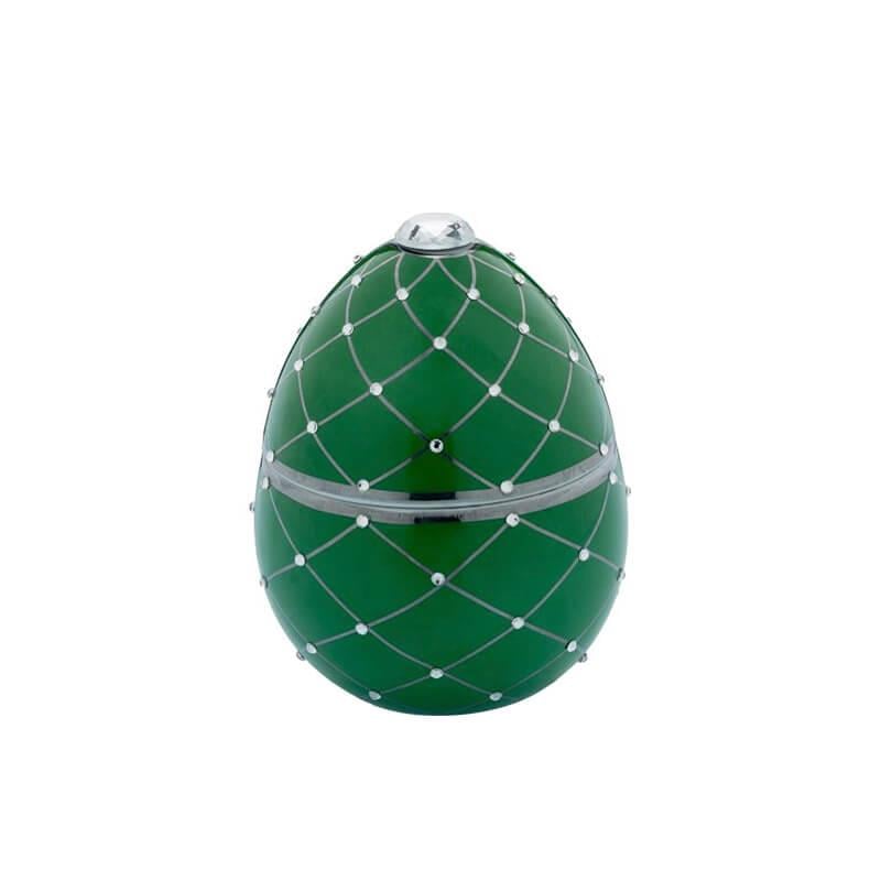 Ladenac - Ladenac Bois De Roussie Candle 200gr Ceramic Green Silver Stripes