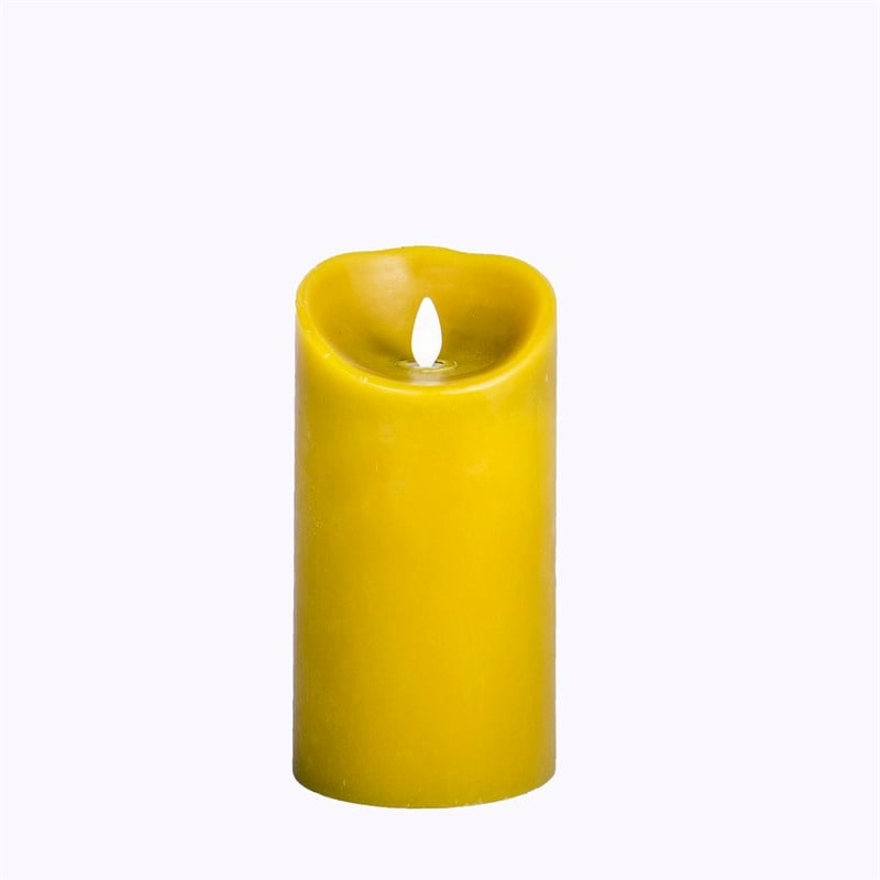 Luminara Pilli Yeşil Orta Boy Mum
