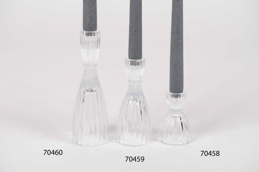 RASTELI - Rasteli Dame D'Honneur Glass Taper Holder Large
