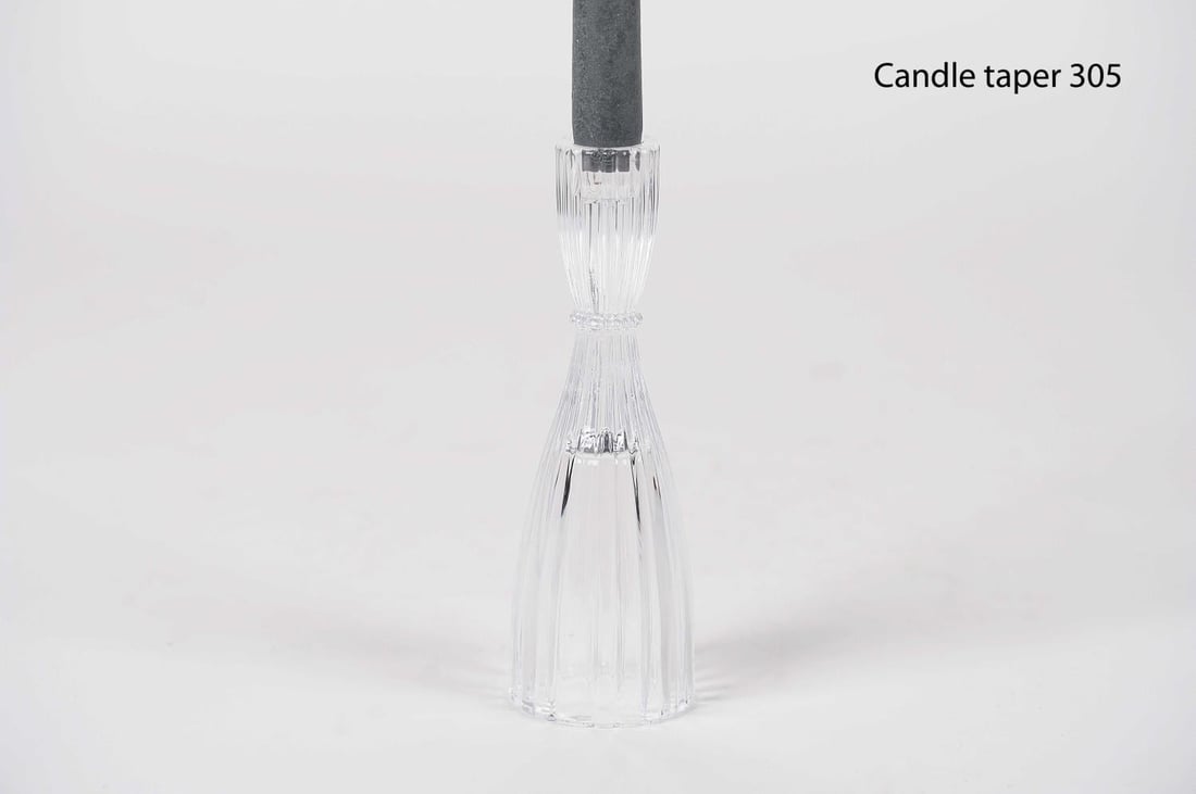 RASTELI - Rasteli Dame D'Honneur Glass Taper Holder Large