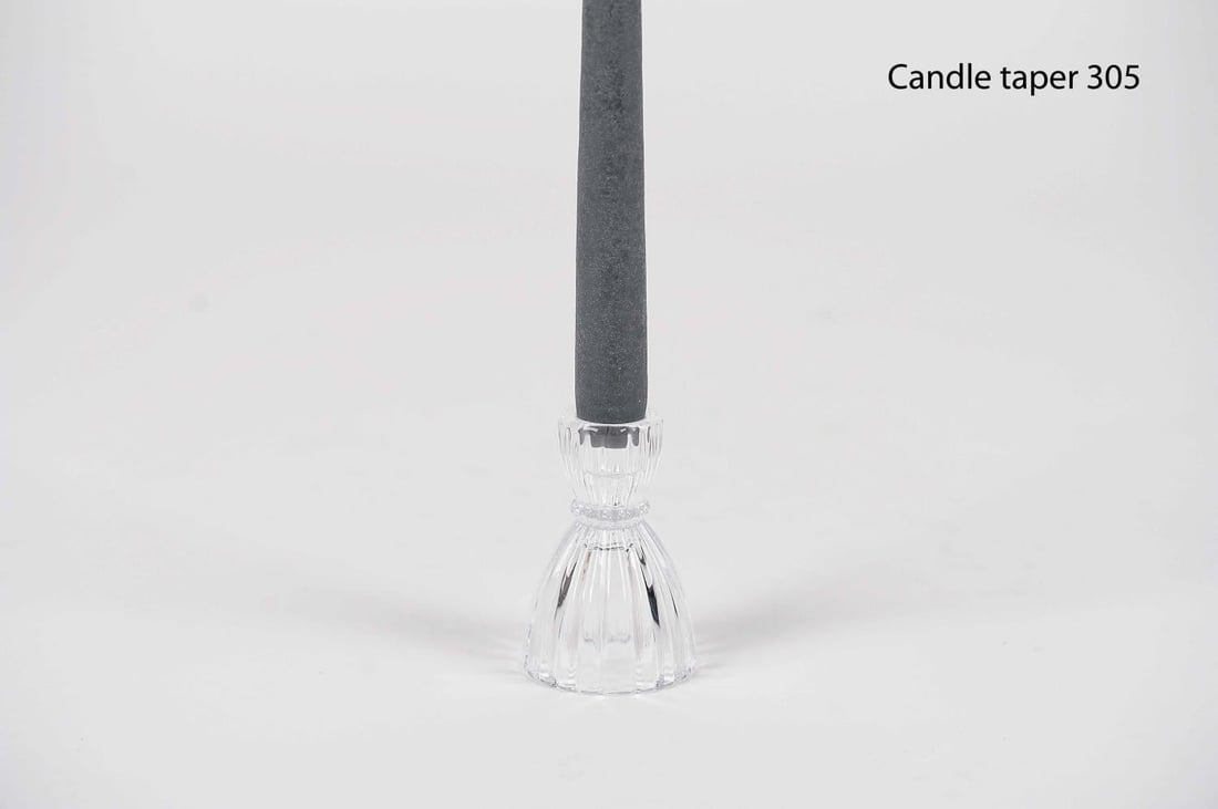 RASTELI - Rasteli Dame D'Honneur Glass Taper Holder