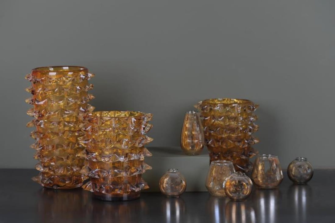 RASTELI - Rasteli Kiwano Handblown Glass Vase 