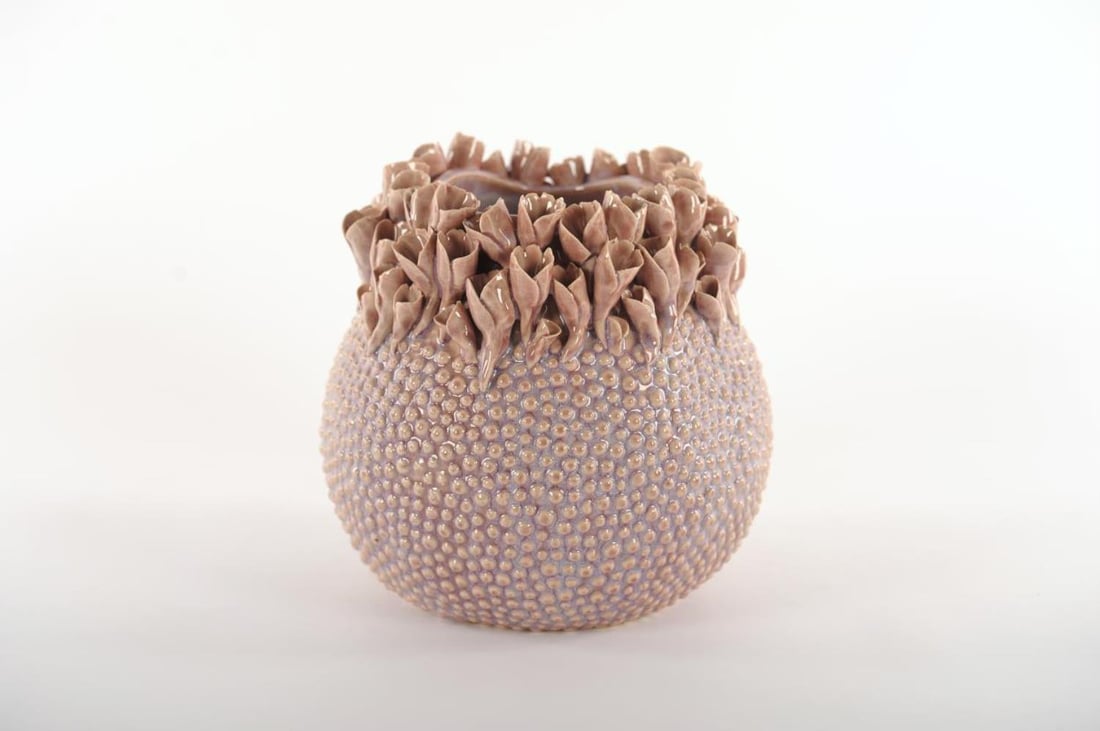 RASTELI - Rasteli Riffkoralle Ceramic Flowerpot  Medium