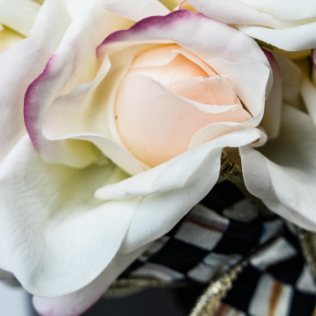Roses Atelier - Roses Atelier Mackenzie Childs Kurdeleli Allıklı 14' Lü Gül Oda Kokusu