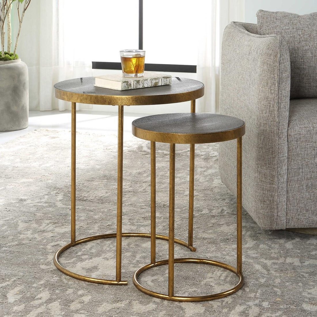 UTTERMOST - ARAGON ZİGON SEHPA