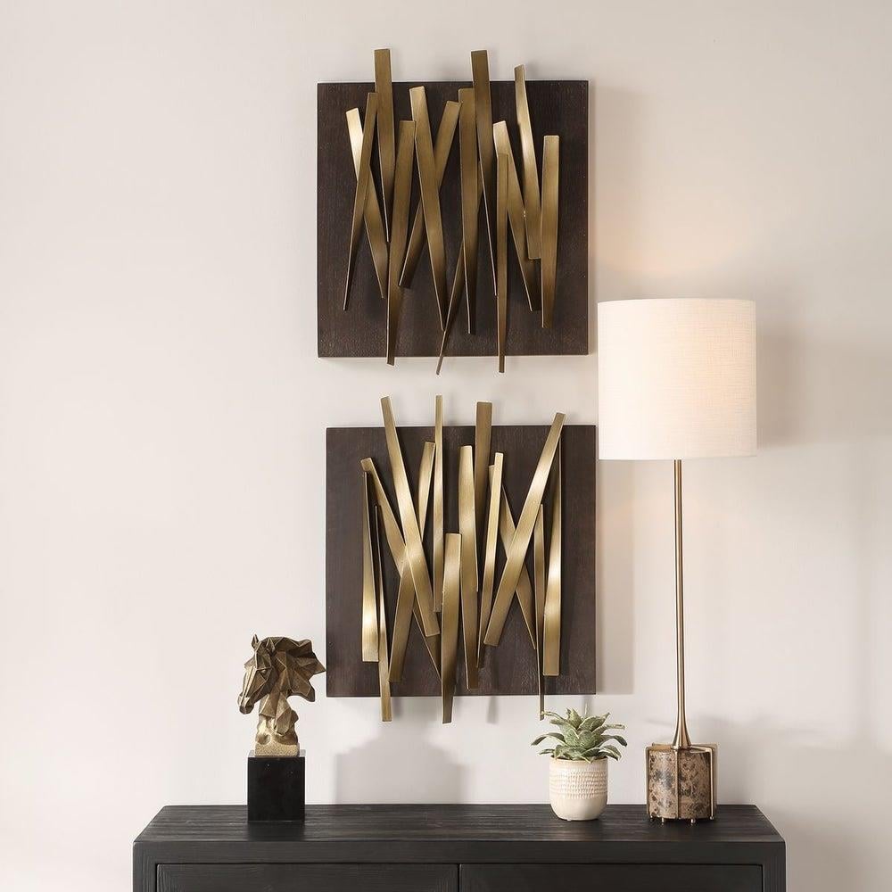 Uttermost - CROSSHATCH METAL DUVAR DEKORU