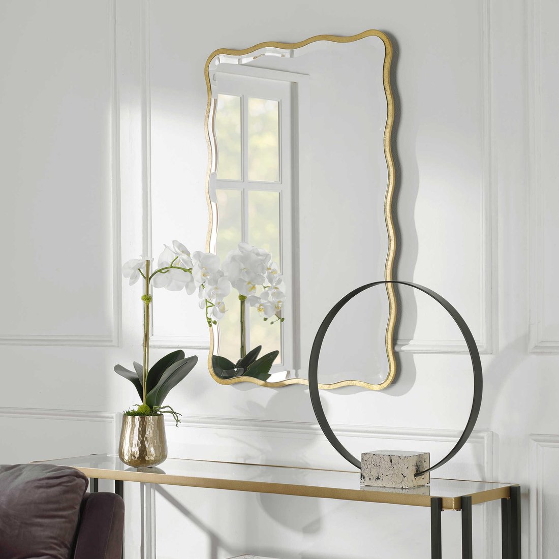 Uttermost - Uttermost Aneta Gold Mirror